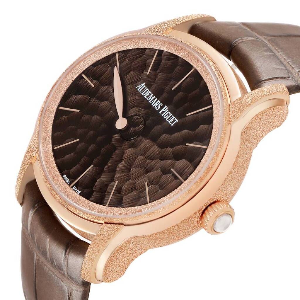 Millenary Philosophique (Reference 77266OR). A 35.4mm frosted rose gold automatic wristwatch.