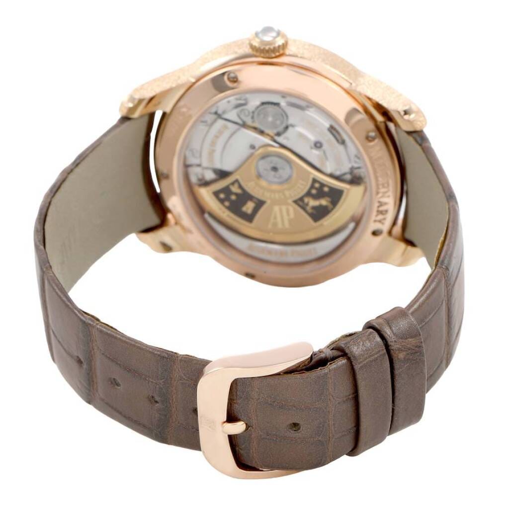 Millenary Philosophique (Reference 77266OR). A 35.4mm frosted rose gold automatic wristwatch.