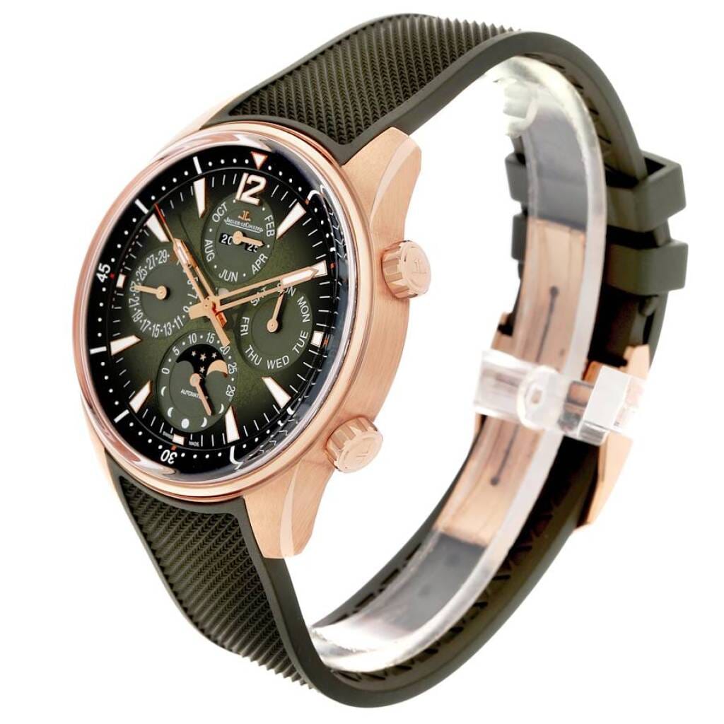Polaris (Reference Q908263J). A 42mm rose gold automatic wristwatch with date, day, month, year, moon phase, and perpetual calendar. 2025