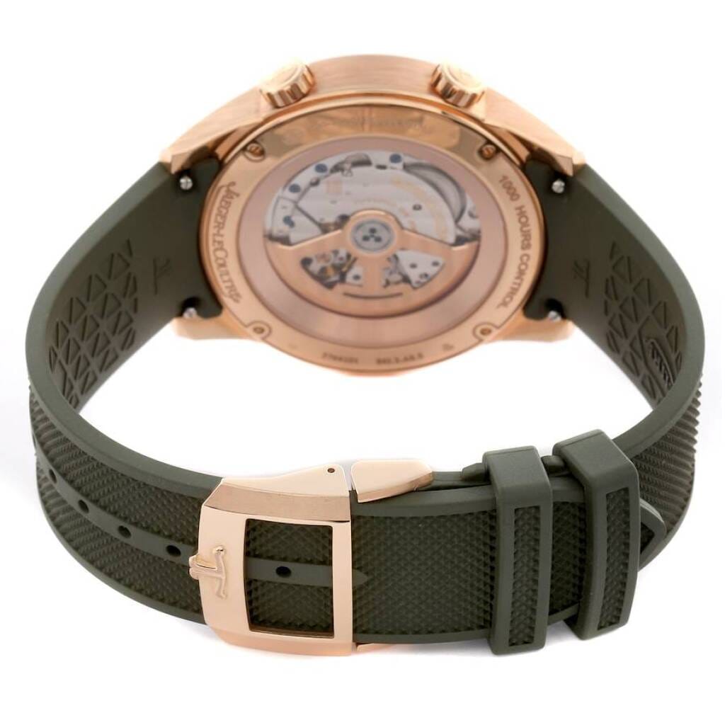 Polaris (Reference Q908263J). A 42mm rose gold automatic wristwatch with date, day, month, year, moon phase, and perpetual calendar. 2025