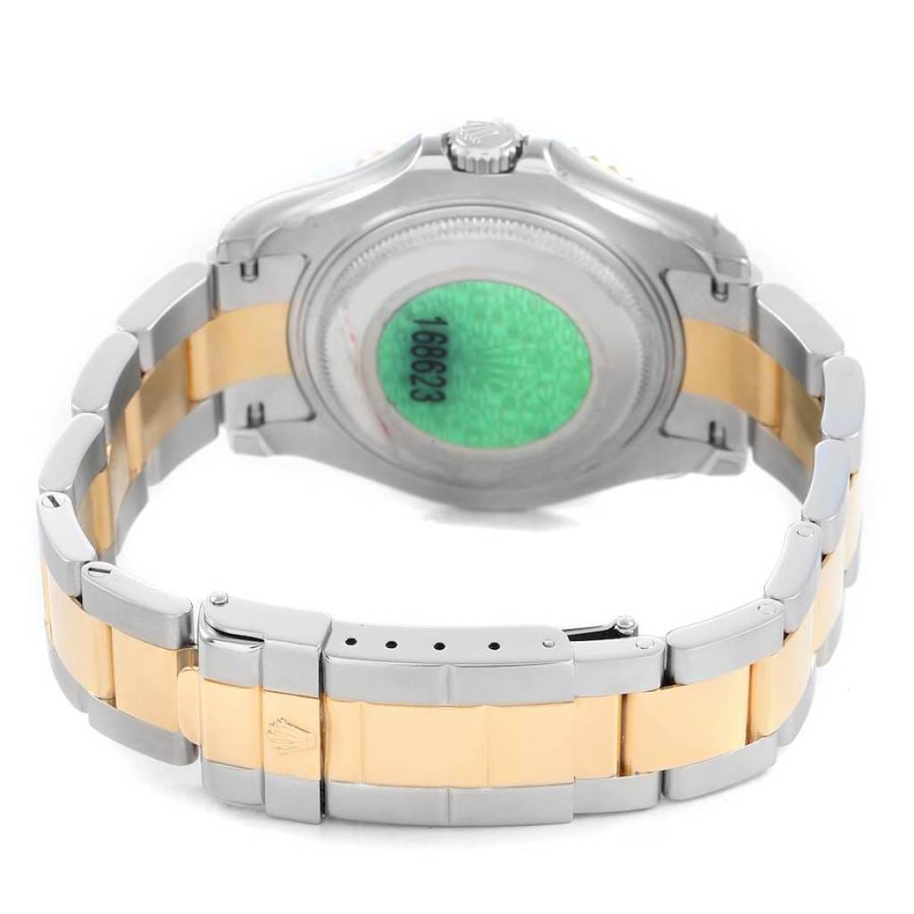 Yacht-Master NOS (Reference 168623). A 35mm yellow gold stainless steel automatic wristwatch with date. 2006-2007