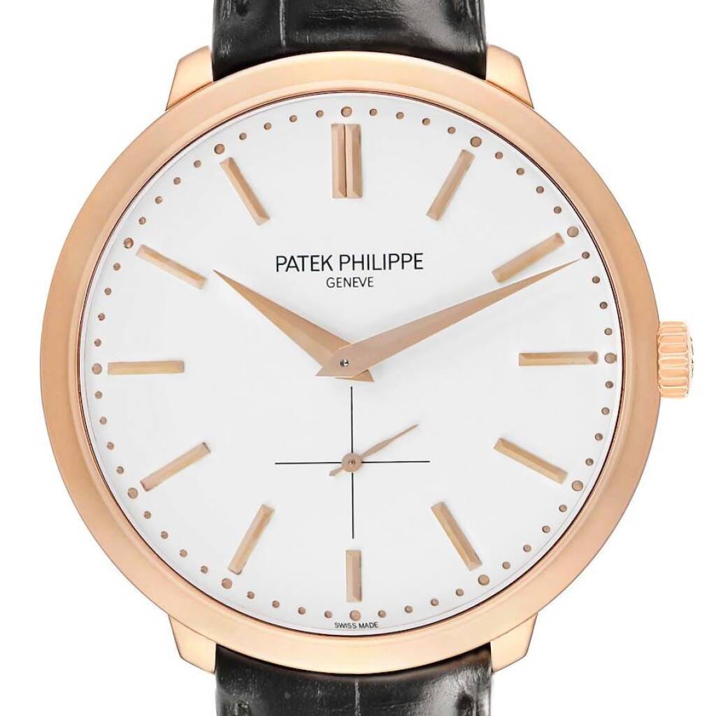 Calatrava (Reference 5123R-001). A 38mm rose gold manual wind wristwatch. 2013