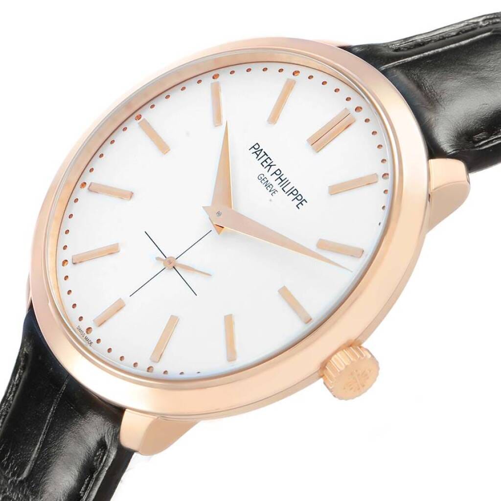 Calatrava (Reference 5123R-001). A 38mm rose gold manual wind wristwatch. 2013
