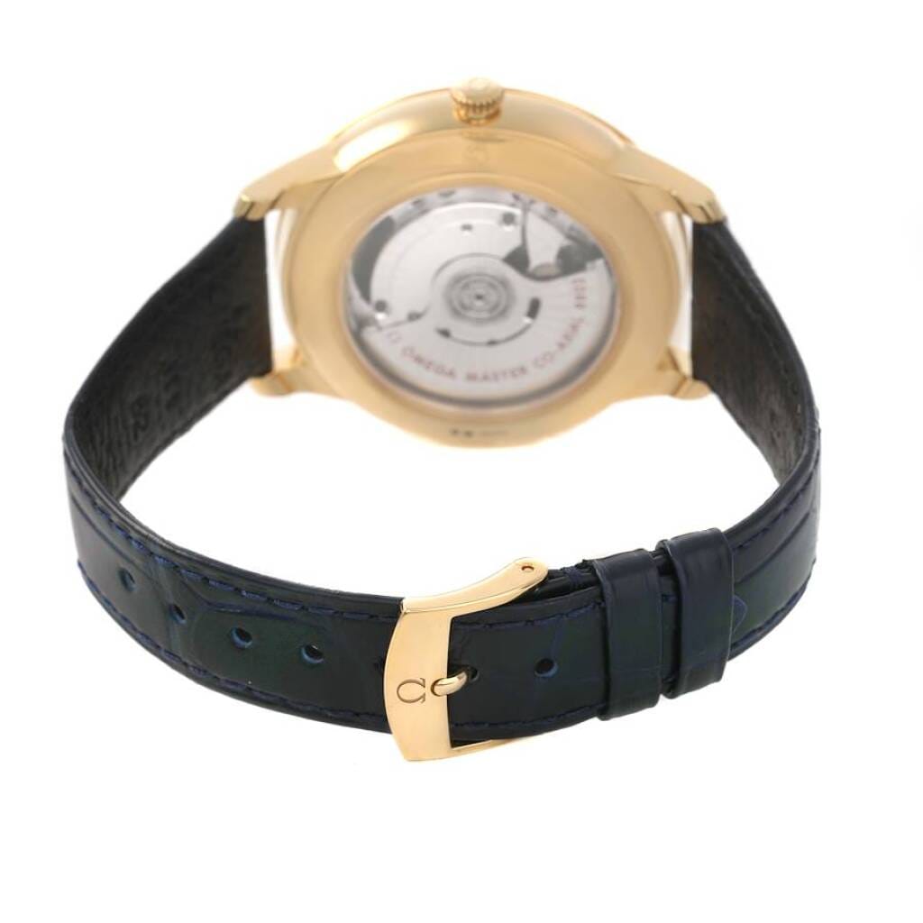 De Ville Prestige (Reference 434.53.41.20.02.001). A 41mm yellow gold automatic wristwatch with date.