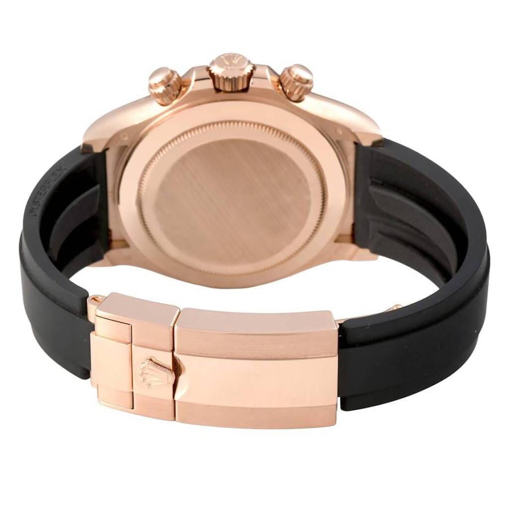 Cosmograph Daytona 'Meteorite' Dial (Reference 116515LN). A 40mm rose gold automatic wristwatch with chronograph. 2022