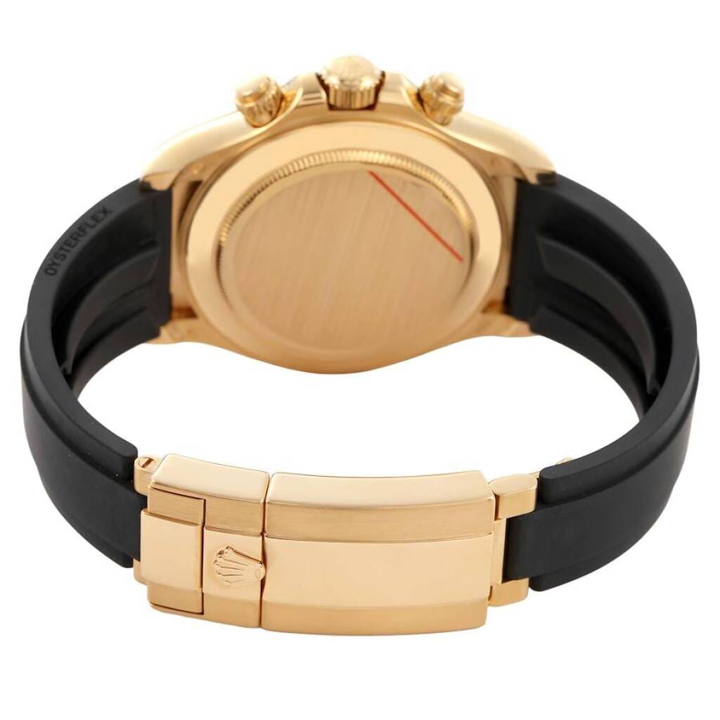 Cosmograph Daytona 'Pikachu' (Reference 116518LN). A 40mm yellow gold automatic wristwatch with chronograph. 2019