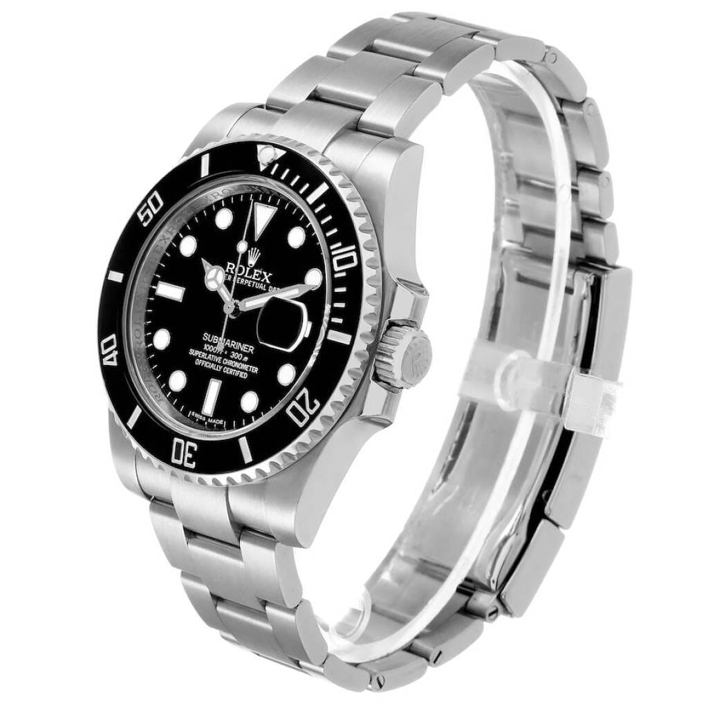 Submariner (Reference 116610). A 40mm stainless steel automatic wristwatch with date.