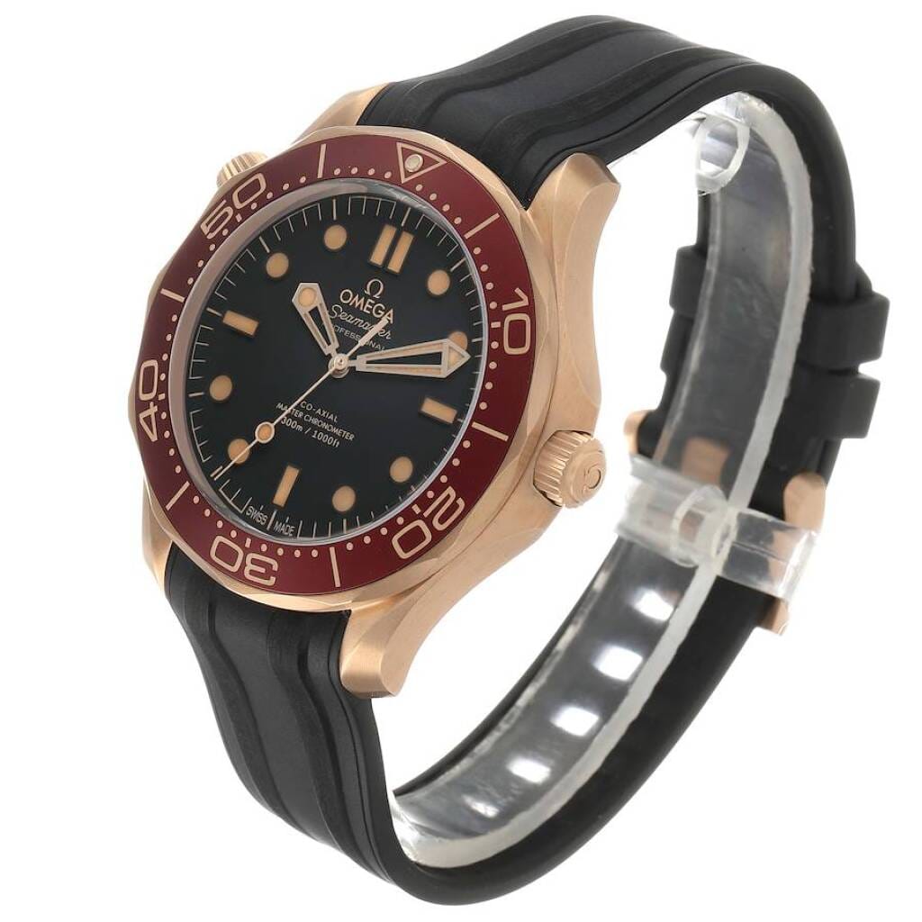 Seamaster Diver (Reference 210.92.42.20.01.003). A 42mm bronze gold automatic wristwatch. 2025