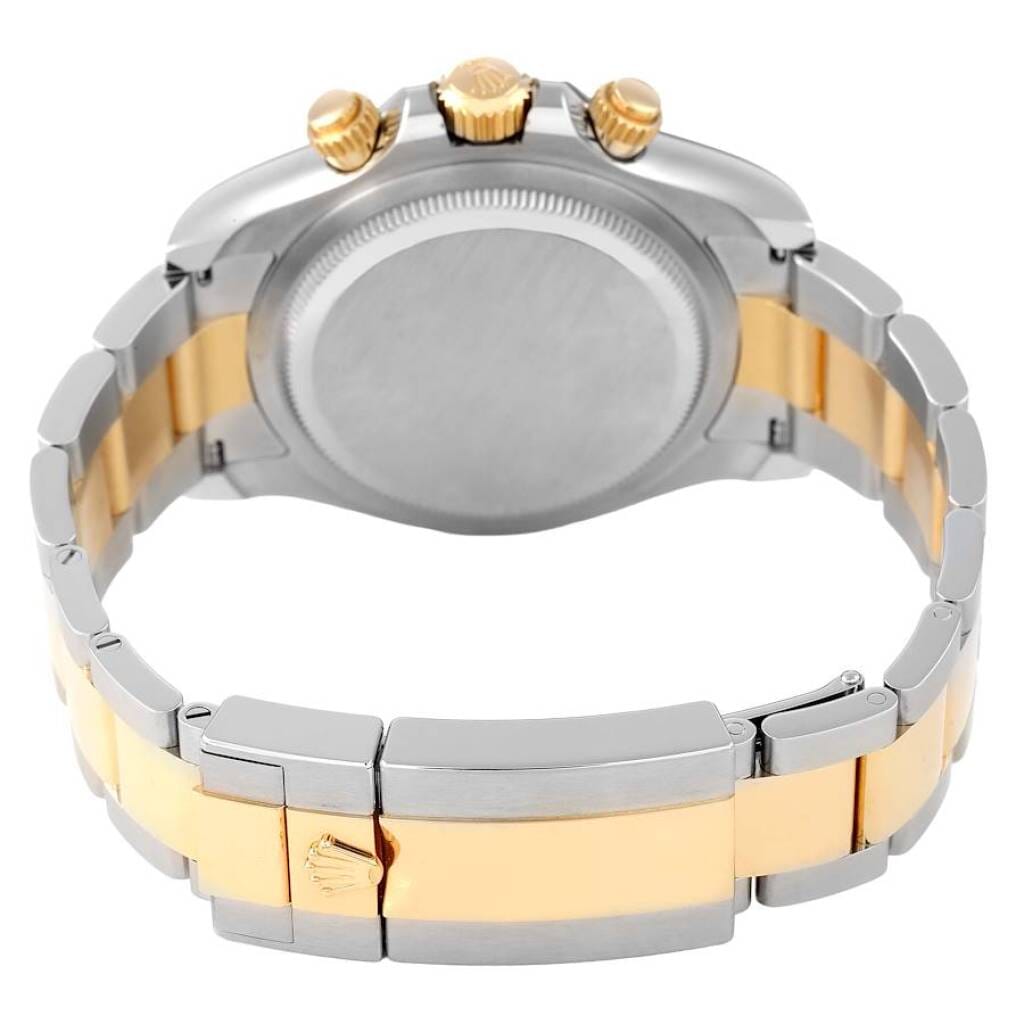 Cosmograph Daytona (Reference 126503). A 40mm yellow gold stainless steel automatic wristwatch with chronograph. 2025