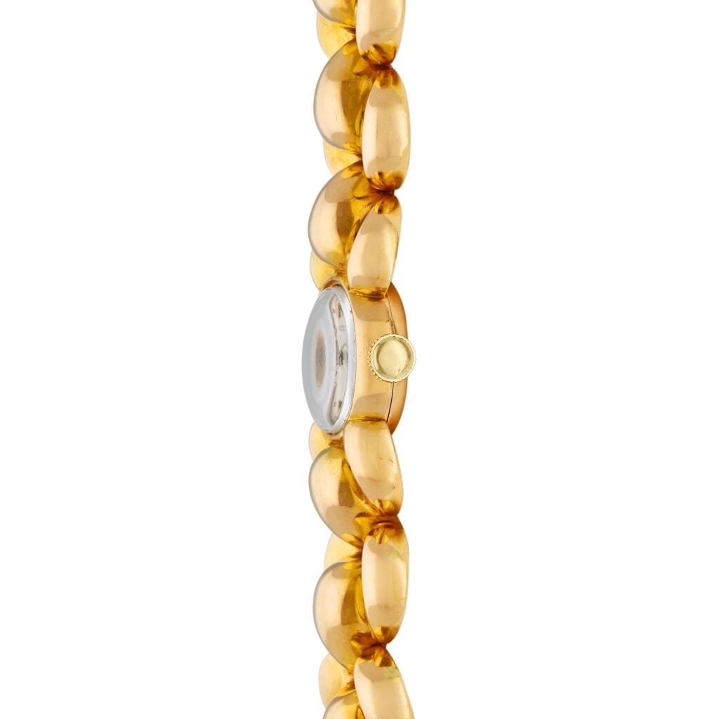 (Reference 4491). A rose gold manual wind bracelet watch. Circa 1959