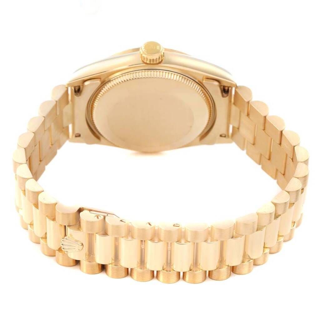 President Datejust (Reference 68278). A 31mm yellow gold automatic wristwatch with date. 1990-1991