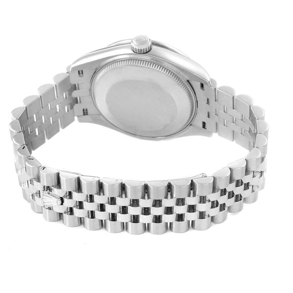 Datejust (Reference 278384RBR). A 31mm white gold stainless steel diamond-set automatic wristwatch with date. 2022