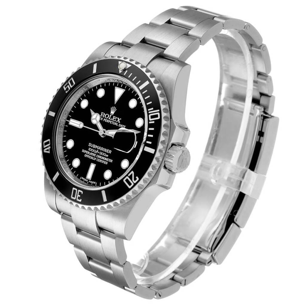 Submariner (Reference 116610LN). A 40mm stainless steel automatic wristwatch with date. 2016