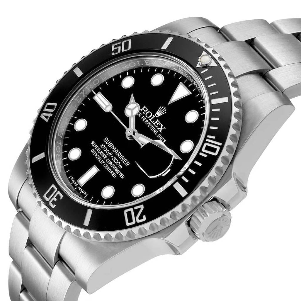 Submariner (Reference 116610LN). A 40mm stainless steel automatic wristwatch with date. 2016