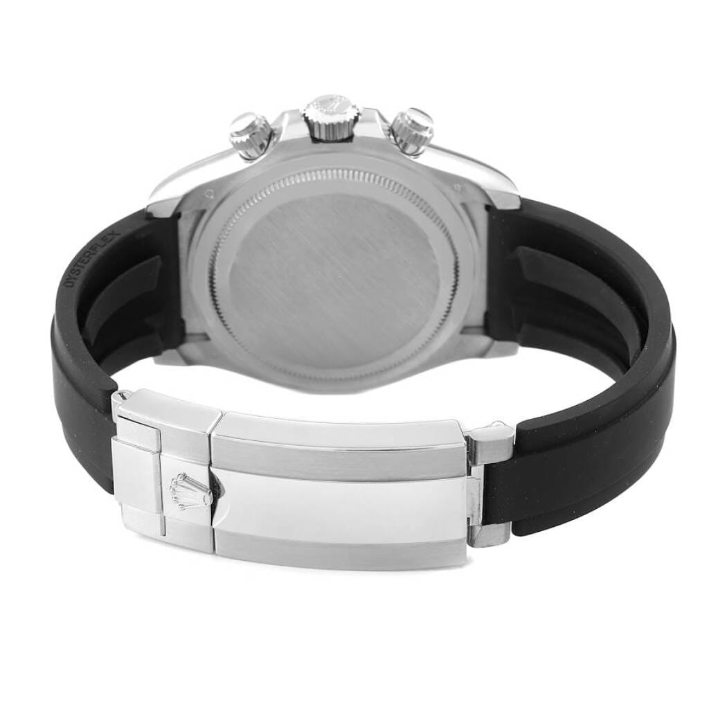 Cosmograph Daytona (Reference 126519LN). A 40mm unworn white gold diamond-set automatic wristwatch with chronograph. 2025