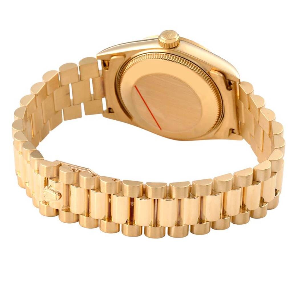 President Datejust (Reference 68278). A 31mm yellow gold automatic wristwatch with date. 1989-1990