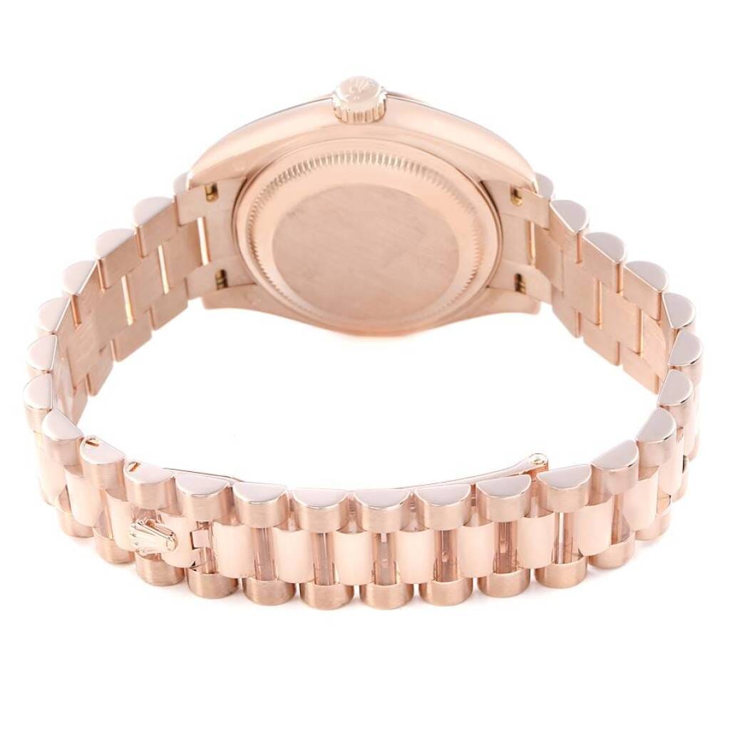 President Datejust (Reference 279165). A 28mm rose gold automatic wristwatch with date.