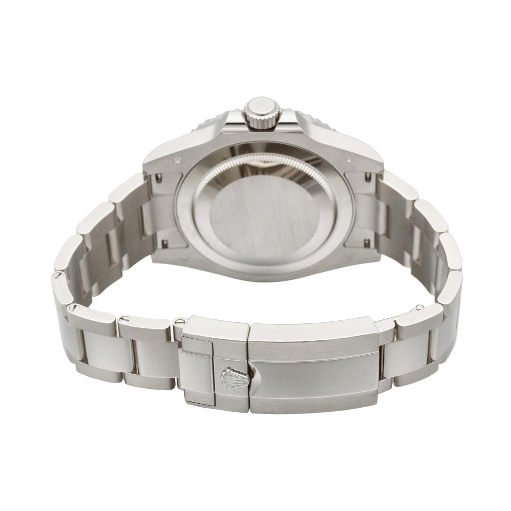 GMT Master II 'Pepsi' (Reference 116719BLRO). A 40mm white gold automatic wristwatch with date and dual time. 2022