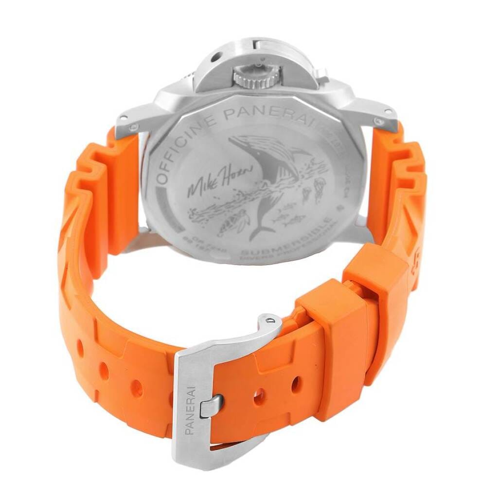 Submersible Mike Horn Edition (Reference PAM00984). A 47mm titanium automatic wristwatch with date. 2021