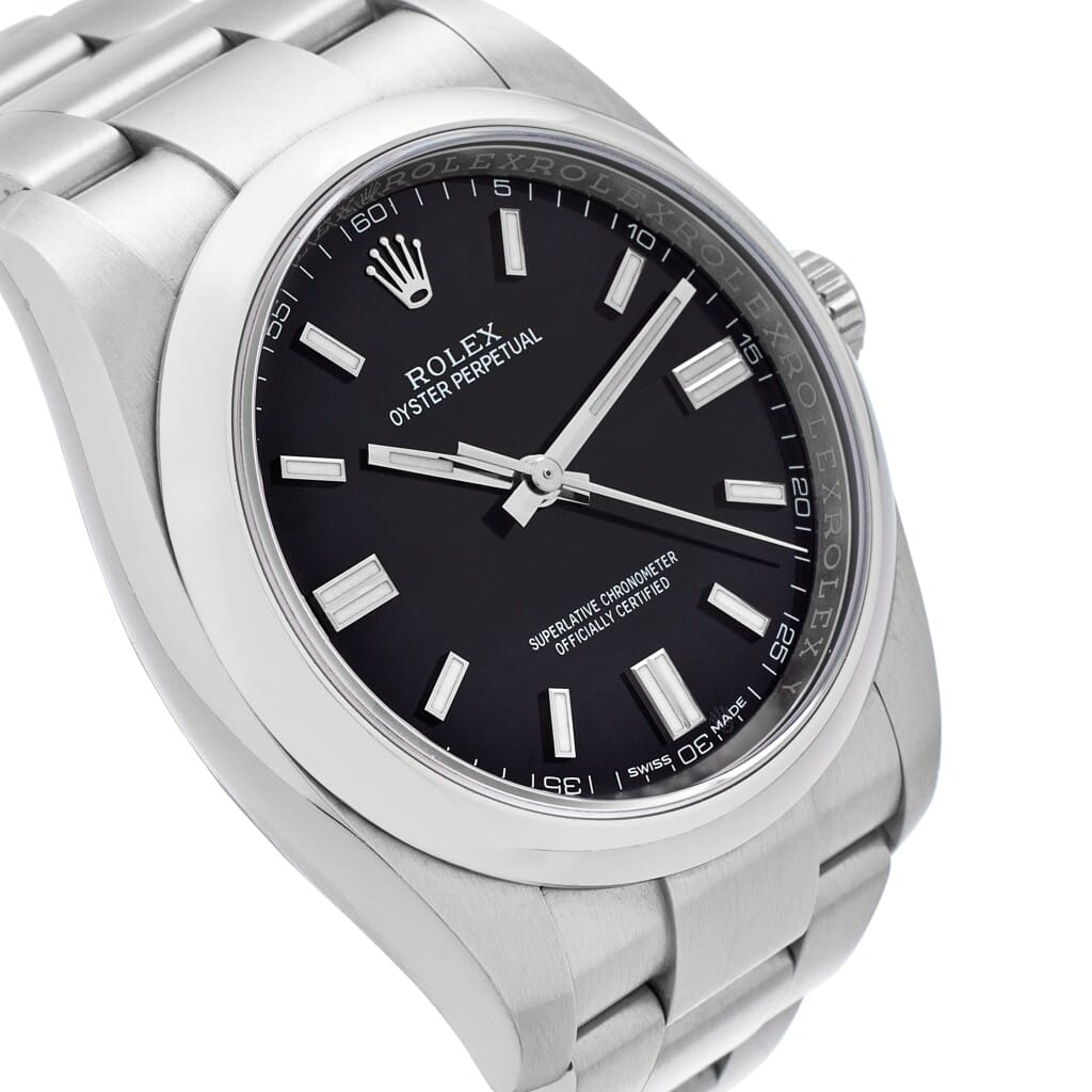 Oyster Perpetual (Reference 116000). A 36mm stainless steel automatic wristwatch with date. 2020