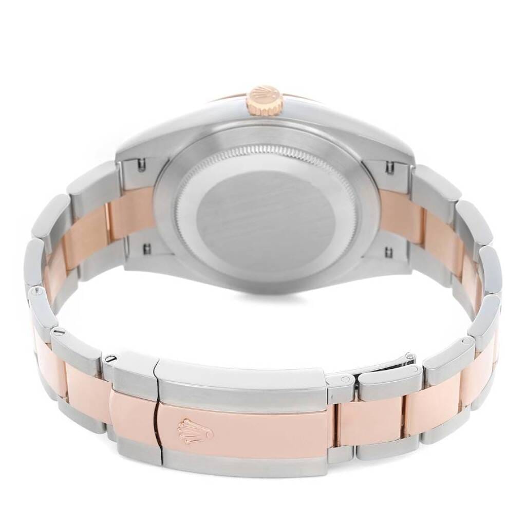 Datejust (Reference 126301). A 41mm rose gold stainless steel automatic wristwatch with date. 2023