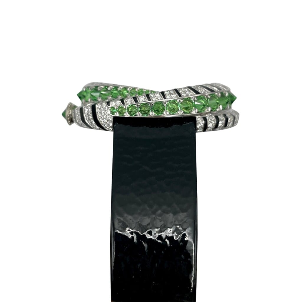 Animal Jewelry Watch (Reference HPI01617). An unworn white gold diamond and gem-set quartz wristwatch. 2024