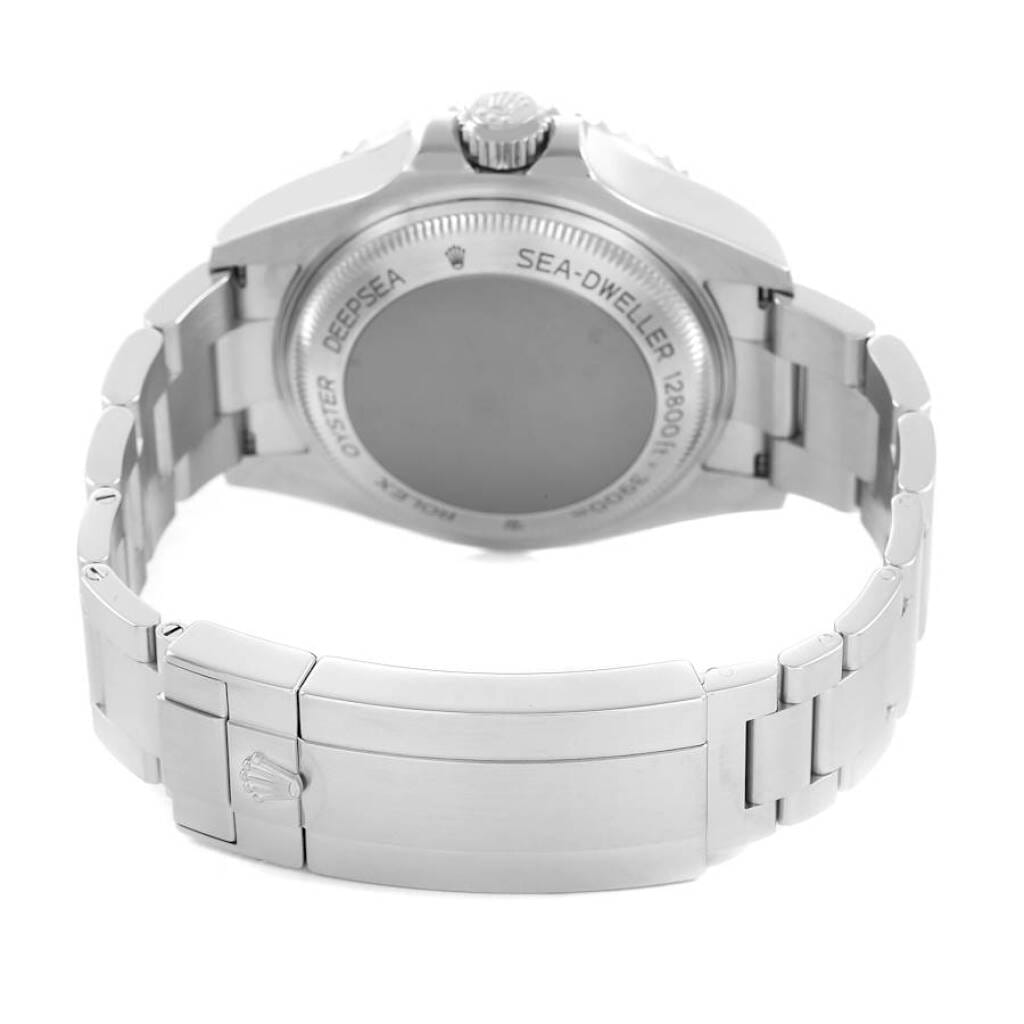 Sea-Dweller D-Blue (Reference 126660). A 44mm stainless steel automatic wristwatch with date. 2019