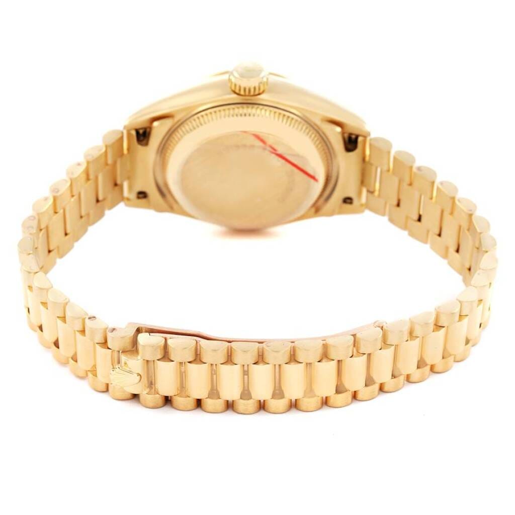 President Datejust (Reference 69178). A 26mm yellow gold automatic wristwatch with date. 1990-1991