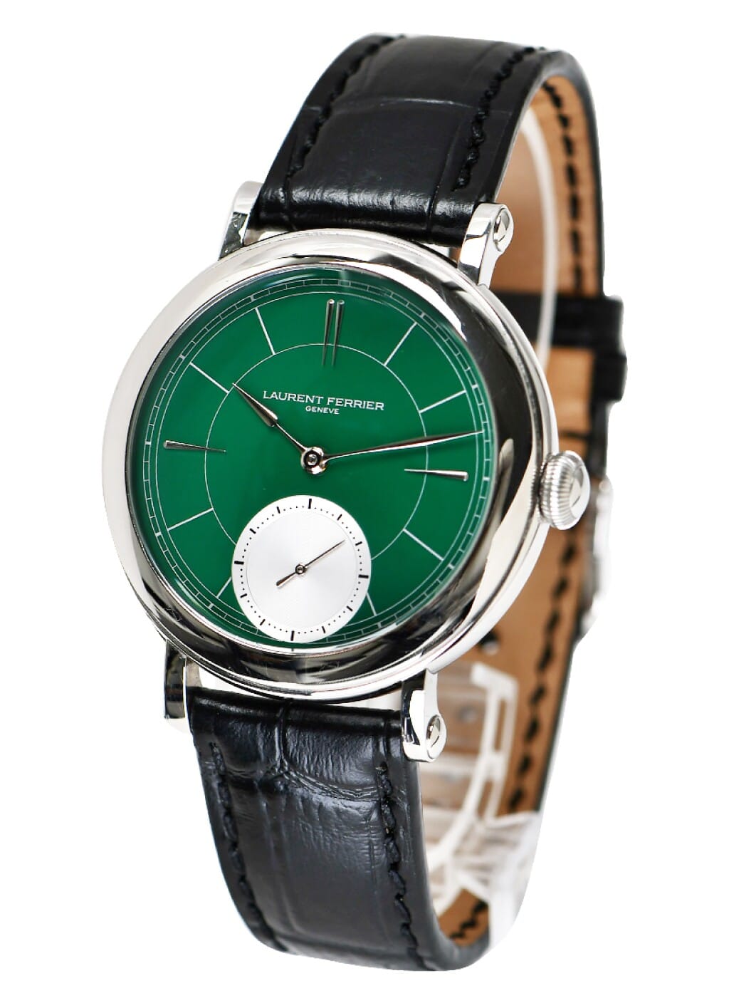 Galet Micro-Rotor Montre Ecole (Reference LCF024.AC.BRG.1). A 40mm stainless steel automatic wristwatch. 2018