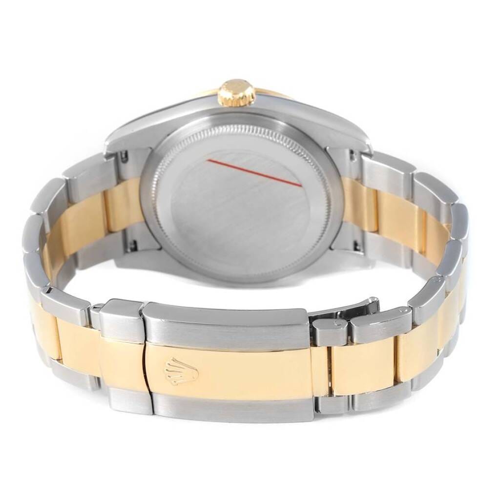 Datejust Turn-O-Graph (Reference 116263). A 36mm yellow gold stainless steel automatic wristwatch with date. 2005-2006