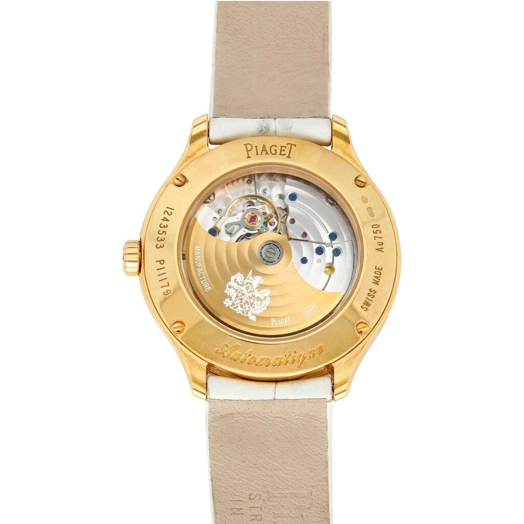 Limelight Stella (Reference P11179). A rose gold and diamond-set automatic wristwatch with moon phases. Circa 2015