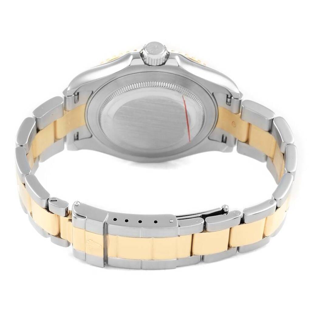 Yacht-Master (Reference 16623). A 40mm yellow gold stainless steel automatic wristwatch with date.