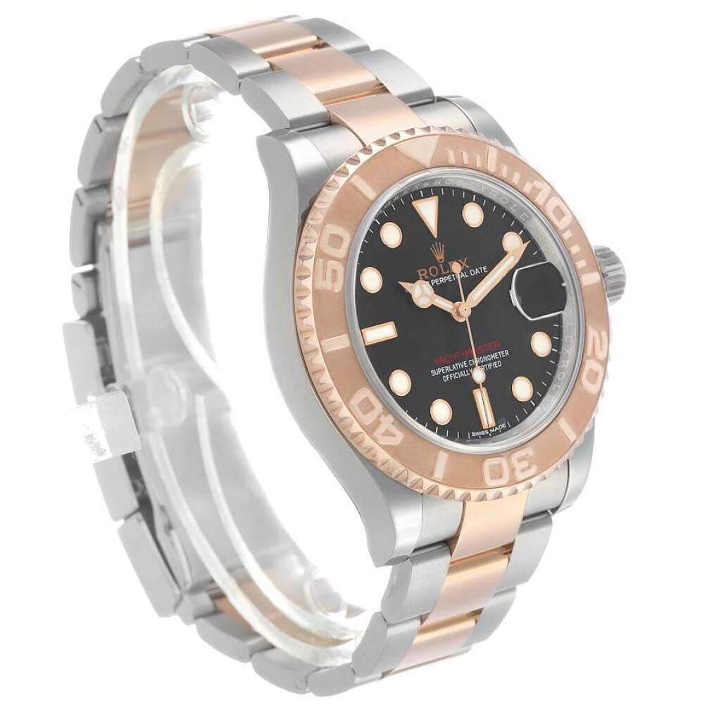 Yacht-Master (Reference 116621). A 40mm rose gold stainless steel automatic wristwatch with date. 2018