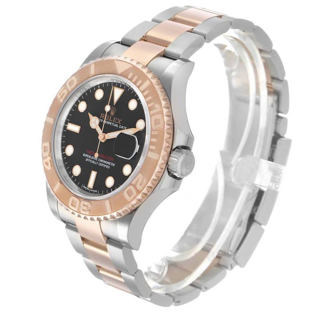 Yacht-Master (Reference 116621). A 40mm rose gold stainless steel automatic wristwatch with date. 2018