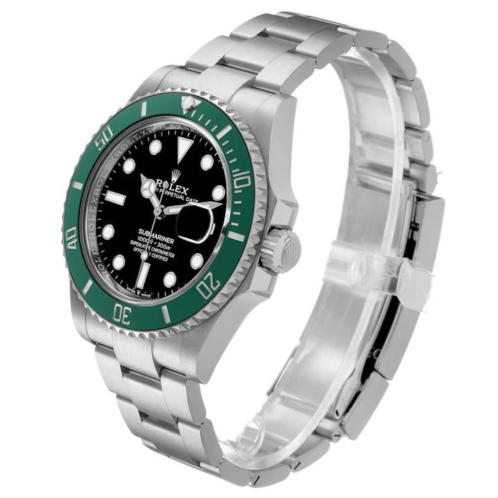 Submariner 'Starbucks' (Reference 126610LV). A 41mm stainless steel automatic wristwatch with date. 2021