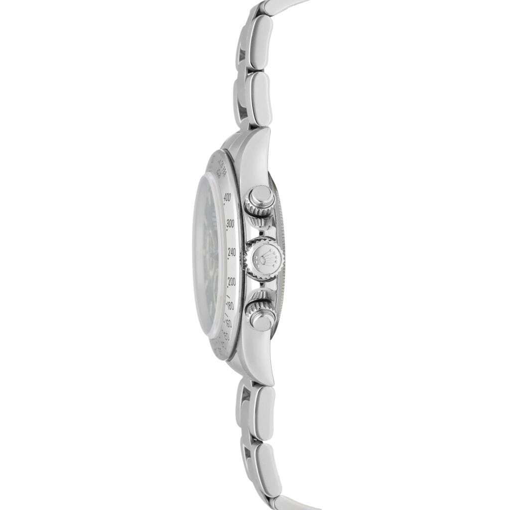 Cosmograph Daytona (Reference 16520). A 40mm stainless steel automatic wristwatch with chronograph. 1999