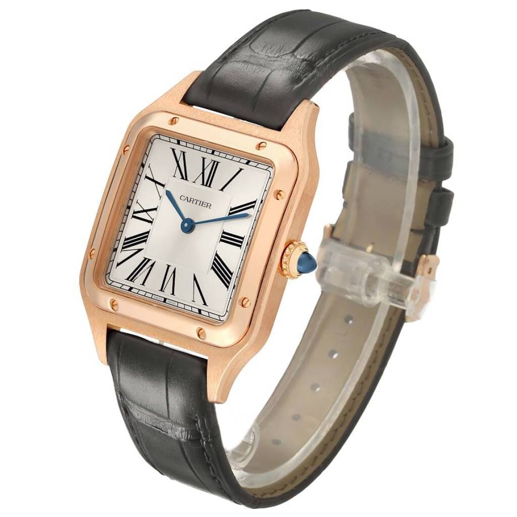 Dumont Large (Reference WGSA0021). A 43.5mm rose gold quartz wristwatch. 2019