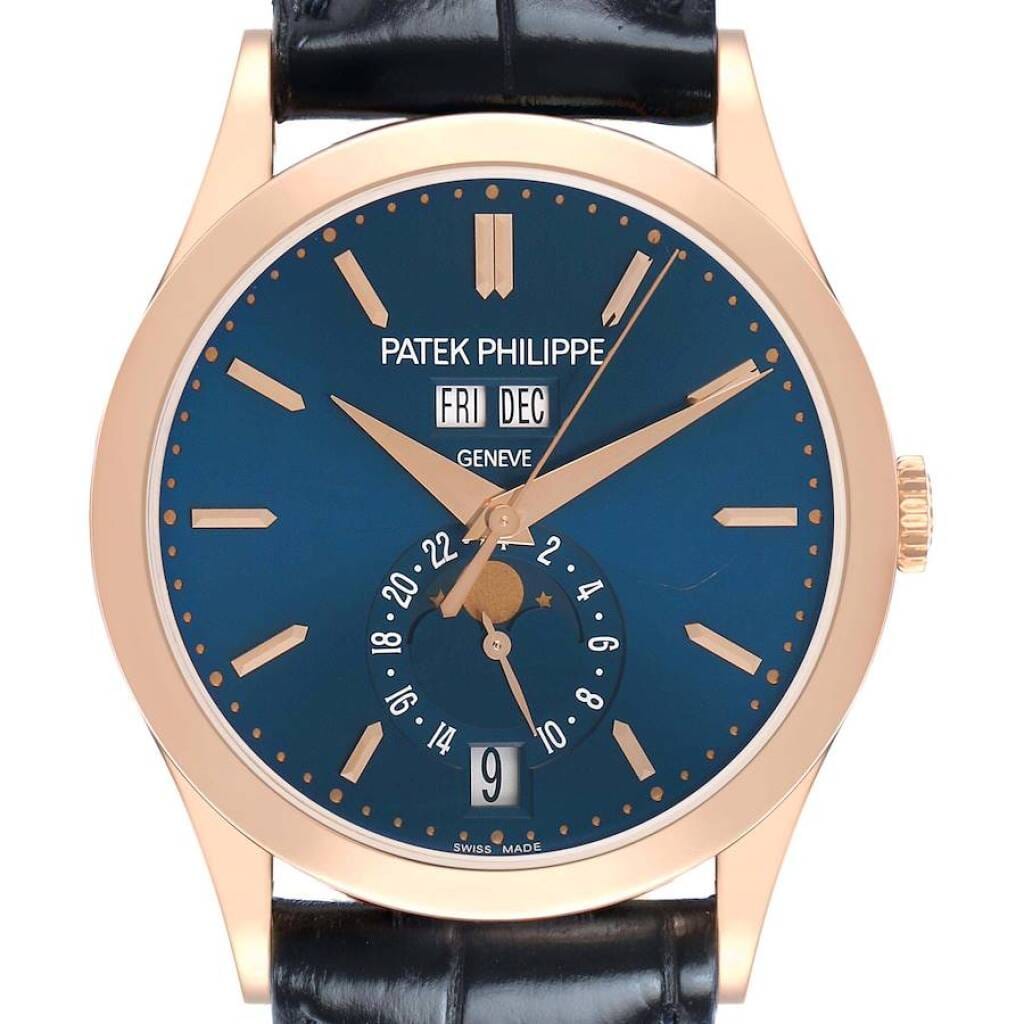 Complications (Reference 5396R-014). A 39mm rose gold automatic wristwatch with date, day, month, 24 hour-format, and annual calendar. 2019
