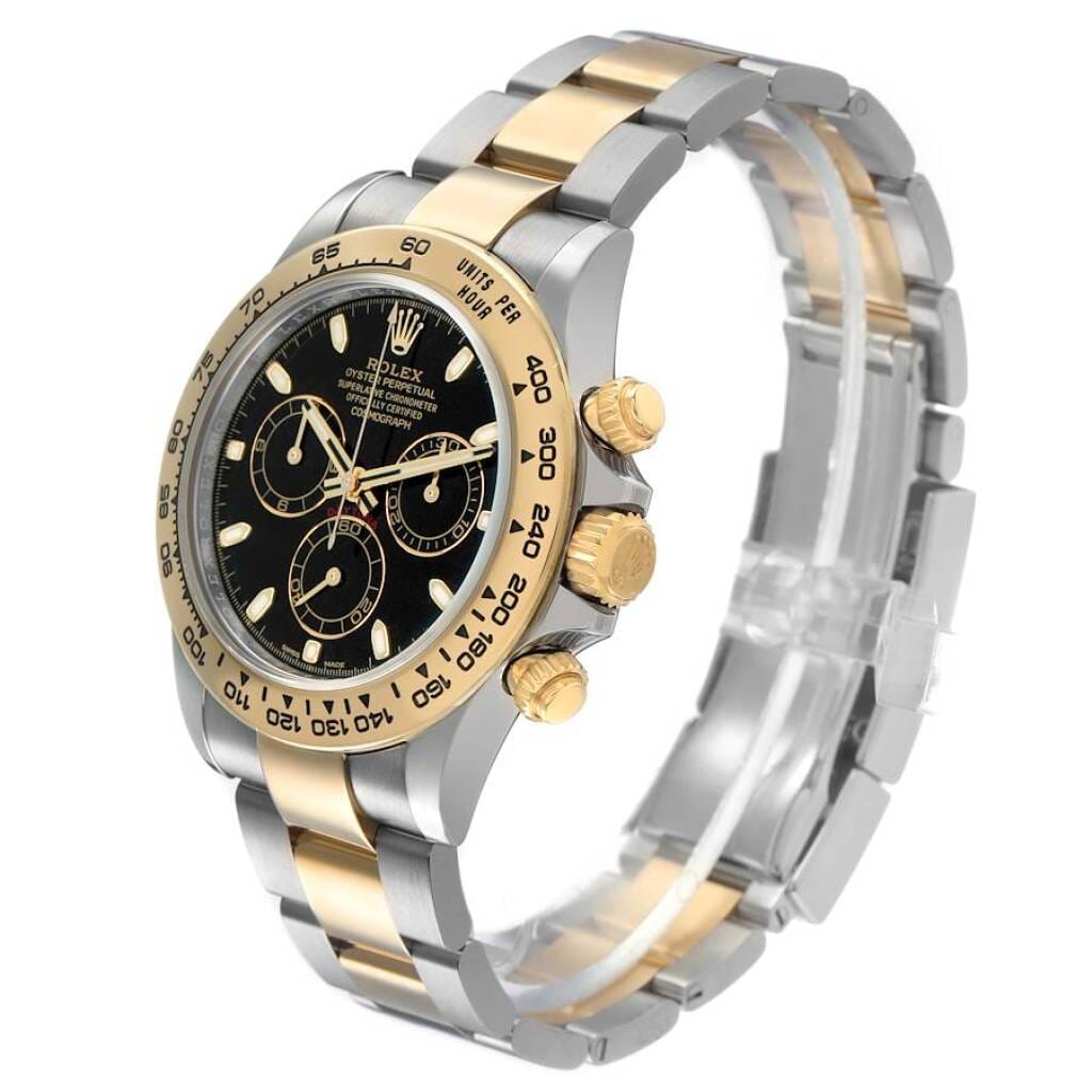 Cosmograph Daytona (Reference 116503). A 40mm yellow gold stainless steel automatic wristwatch with chronograph. 2019