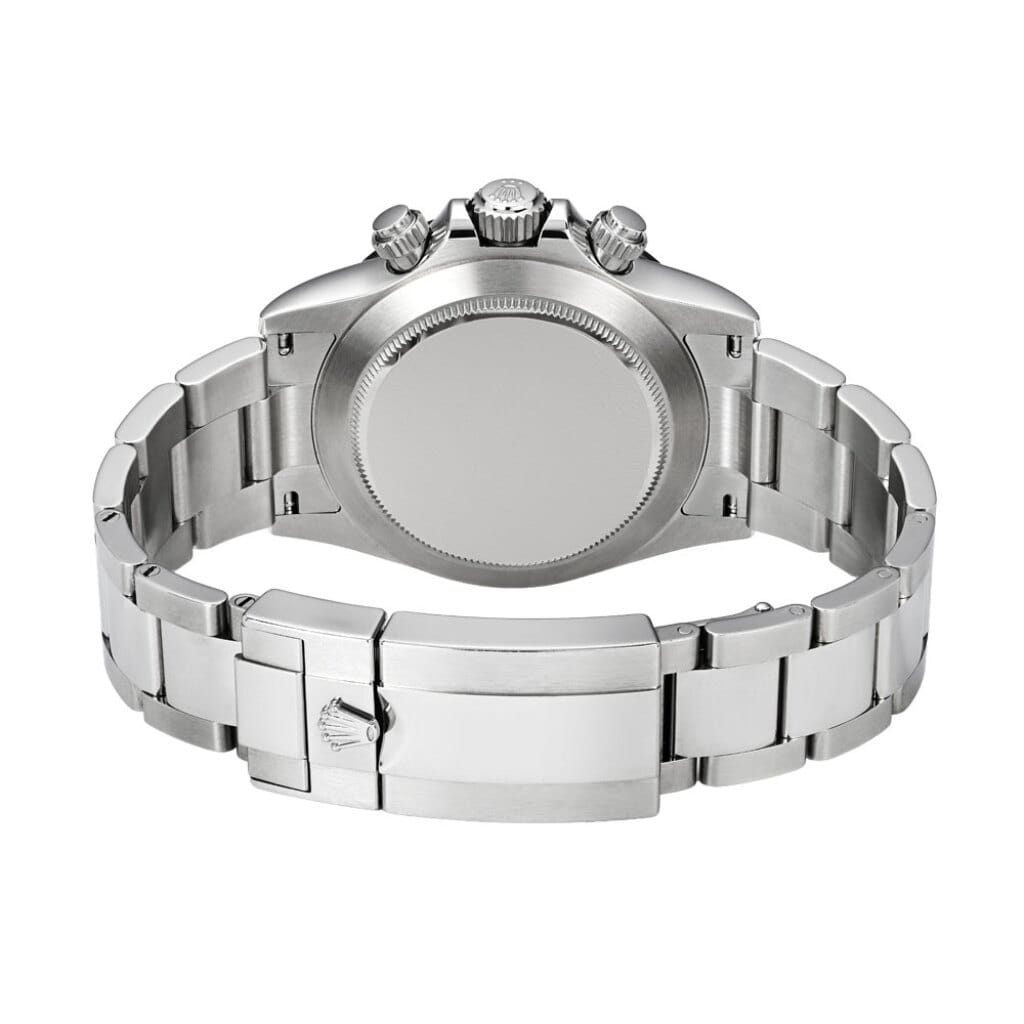 Cosmograph Daytona 'Panda' (Reference 116500LN). A 40mm unworn stainless steel automatic wristwatch with chronograph. 2023