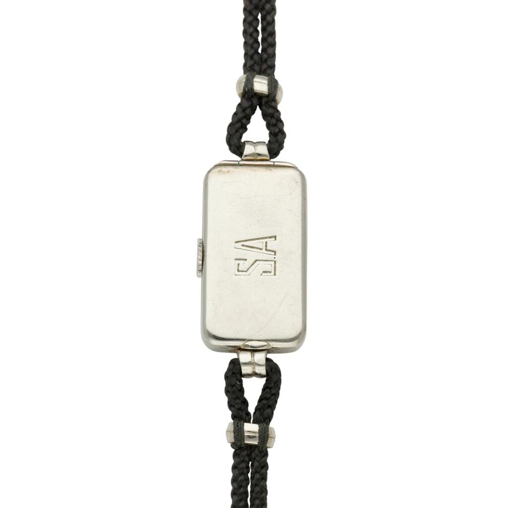 Patek Philippe & Co. A white gold manual wind wristwatch. Circa 1933