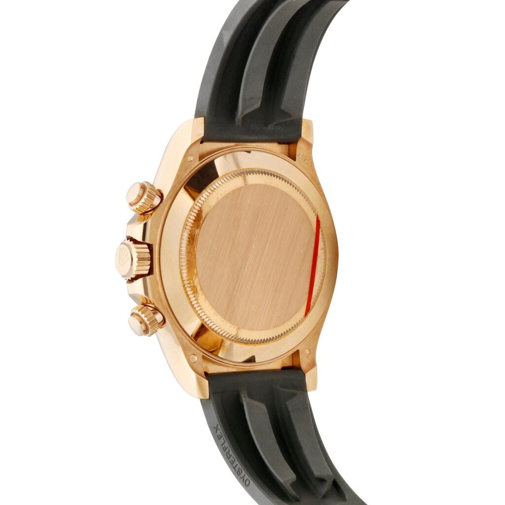 Cosmograph Daytona Meteorite Dial (Reference 116515LN). A 40mm rose gold automatic wristwatch with chronograph. 2022