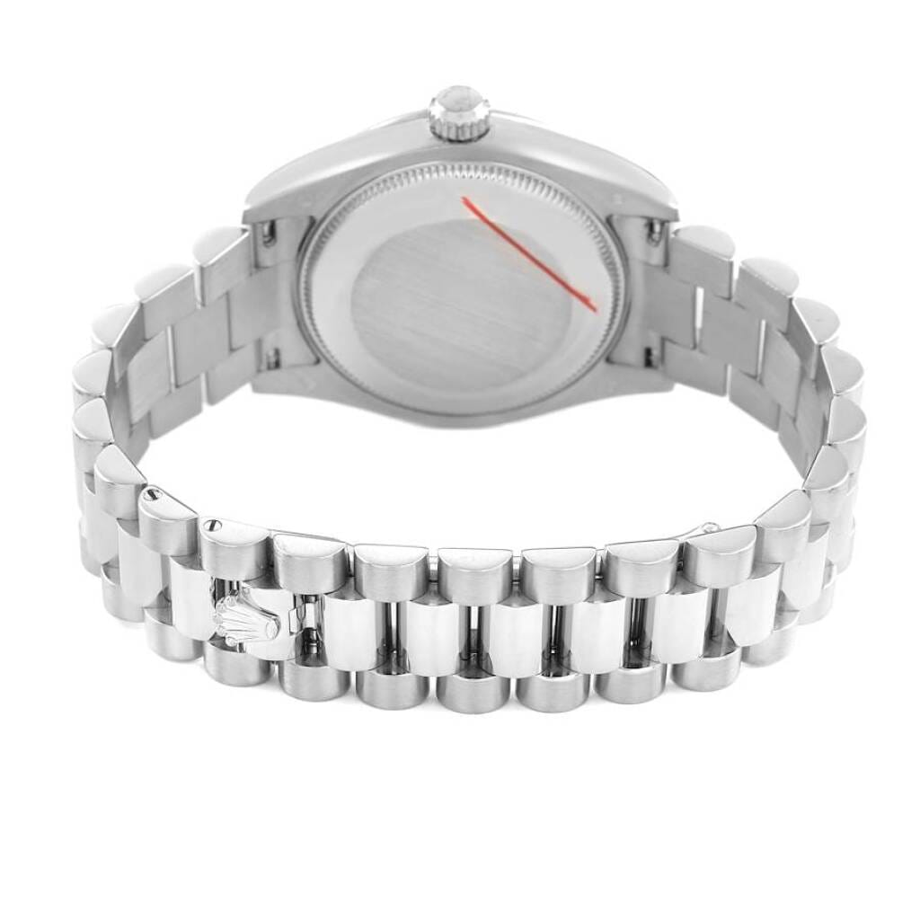 President Datejust (Reference 178279). A 31mm white gold diamond-set automatic wristwatch with date. 2007-2008