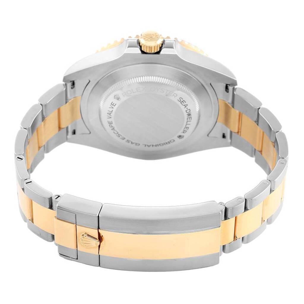 Sea-Dweller (Reference 126603). A 43mm yellow gold stainless steel automatic wristwatch with date. 2022