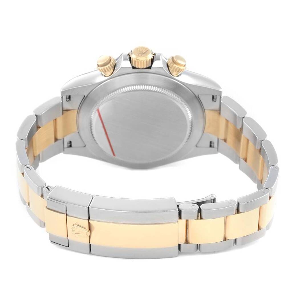 Cosmograph Daytona (Reference 116523). A 40mm yellow gold stainless steel automatic wristwatch with chronograph. 2016