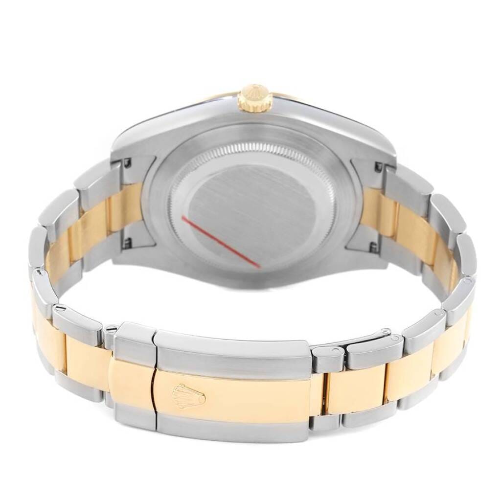 Datejust (Reference 116333). A 41mm yellow gold stainless steel automatic wristwatch with date. 2015
