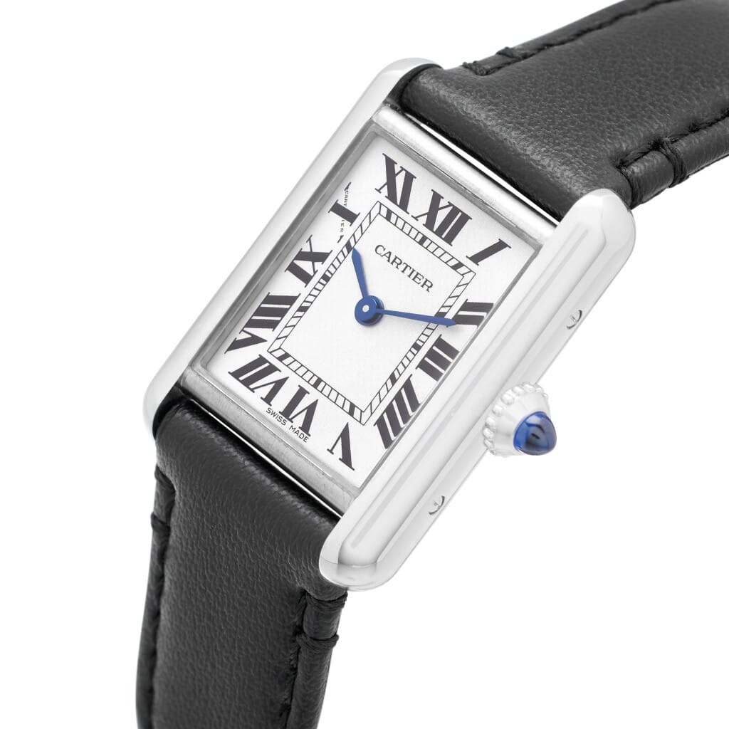 Tank Must SolarBeat™ Small (Reference WSTA0089). A 29.5mm stainless steel quartz wristwatch. 2024