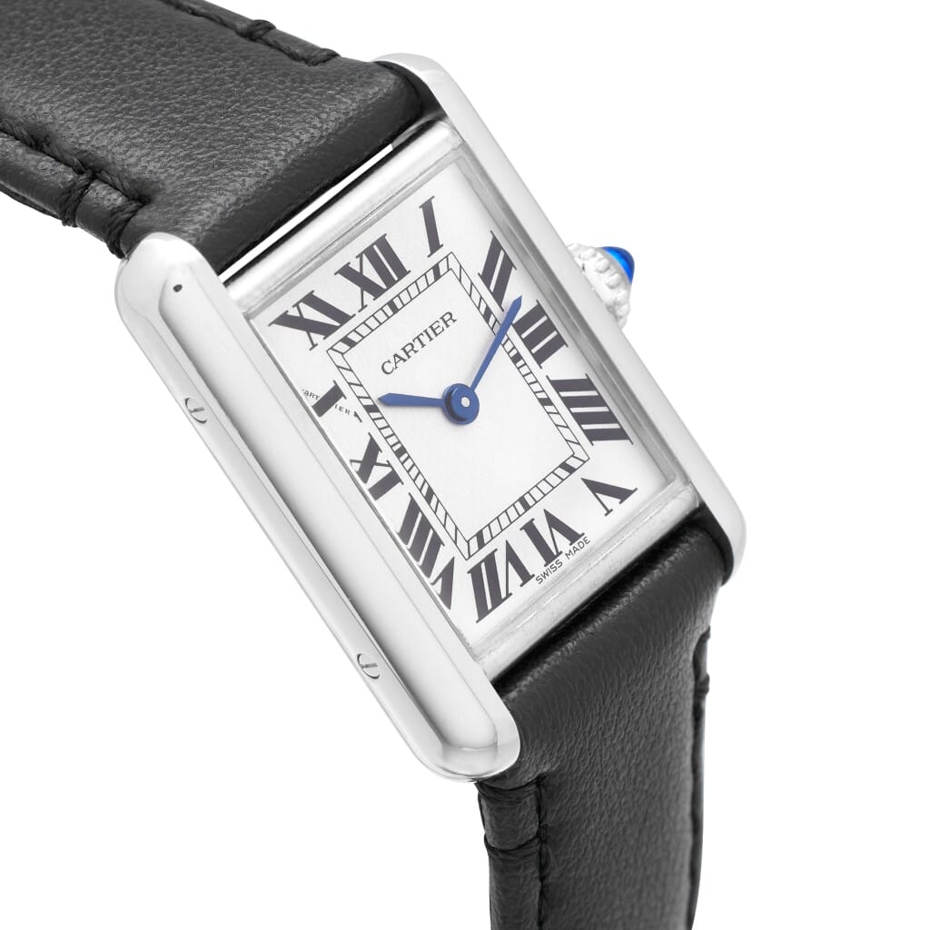 Tank Must SolarBeat™ Small (Reference WSTA0089). A 29.5mm stainless steel quartz wristwatch. 2024