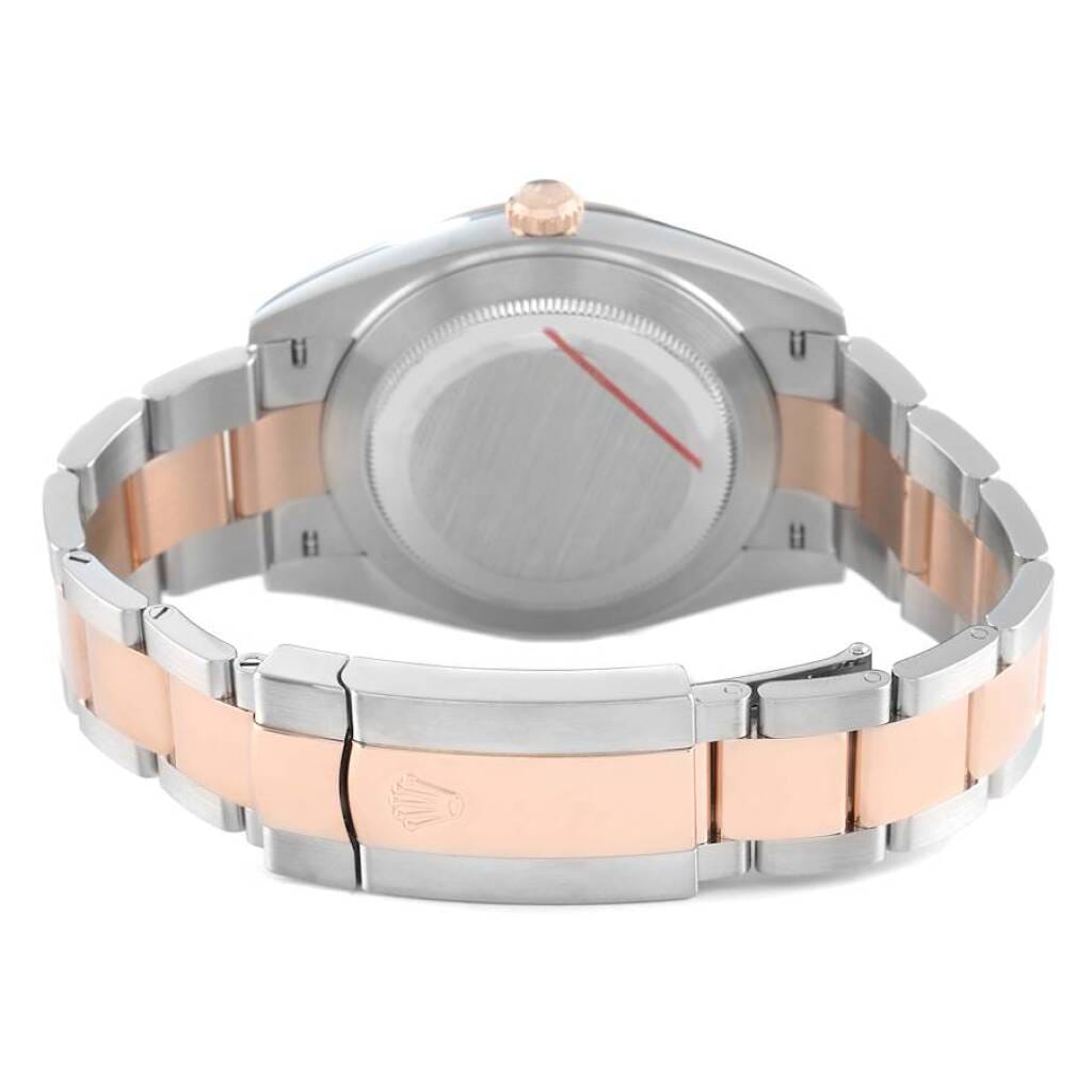 Datejust 'Wimbledon' (Reference 126301). A 41mm rose gold stainless steel automatic wristwatch with date. 2024