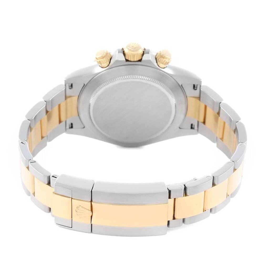 Cosmograph Daytona (Reference 116503). A 40mm yellow gold stainless steel automatic wristwatch with chronograph.
